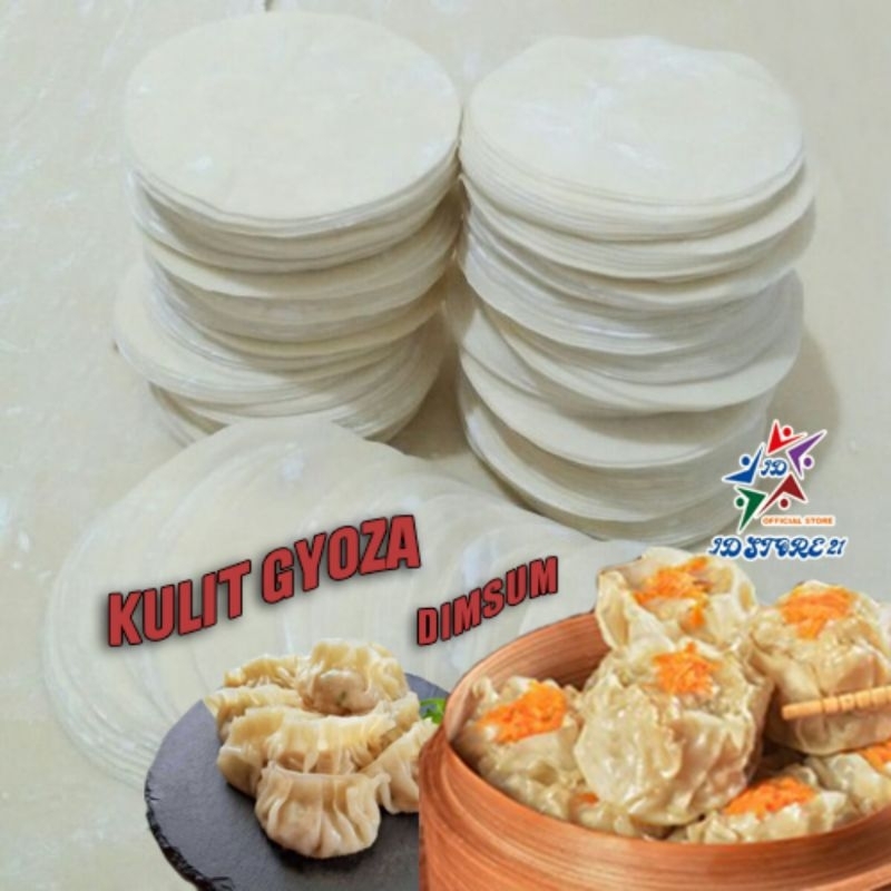 

Kulit dimsum ukuran 7cm 8cm 9cm 10cm isi 80 Lembar tipis halal