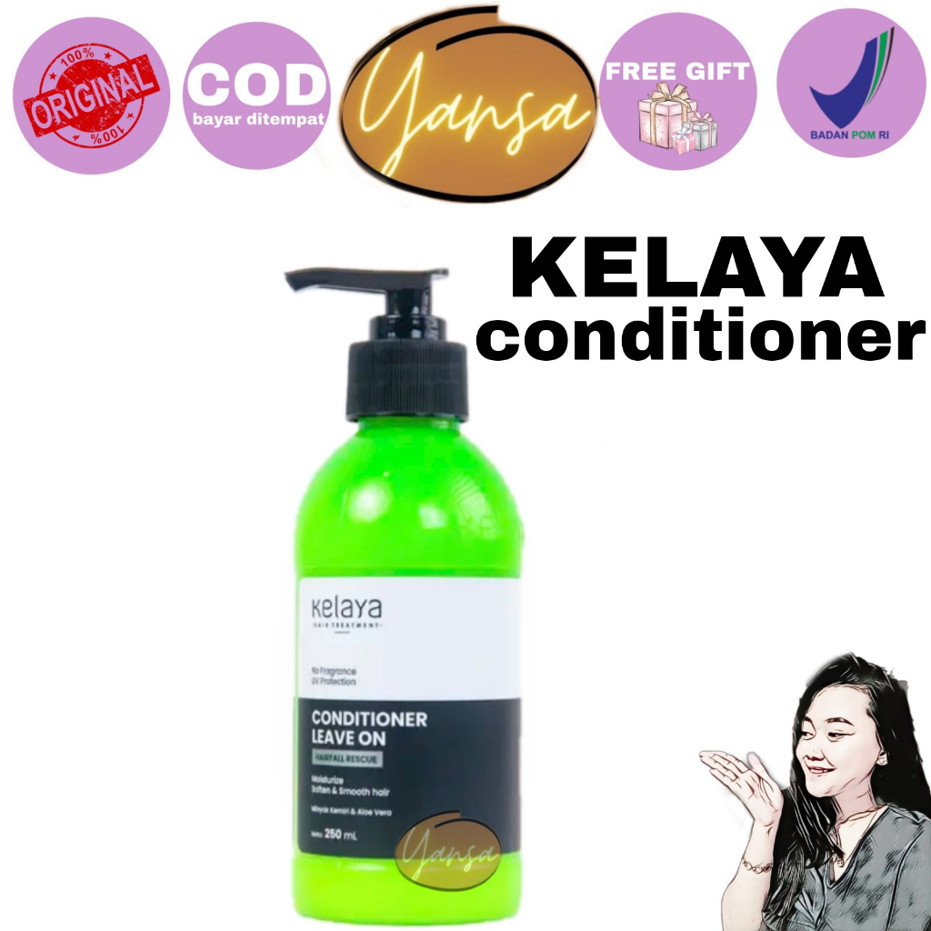 (free gift) CONDITIONER KELAYA HAIR TREATMENT LEAVE ON 250ML