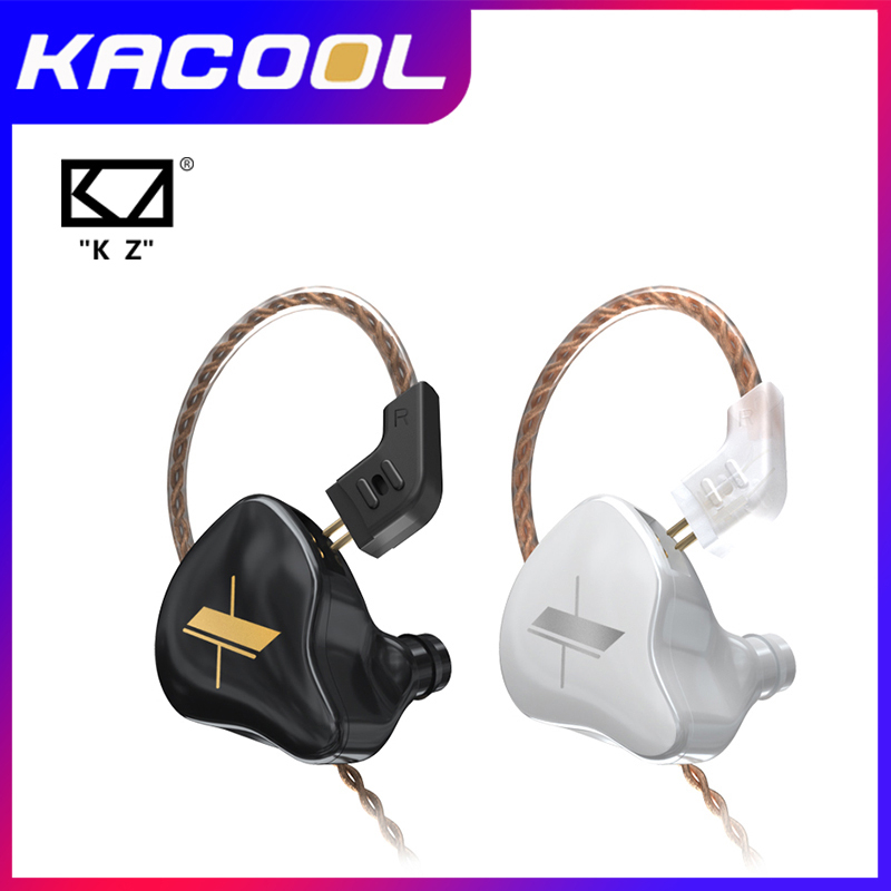 [Barang Spot] KZ EDX with Microphone In Ear Noise Cancelling Earphone Heavy Bass Sensation Sport Headset