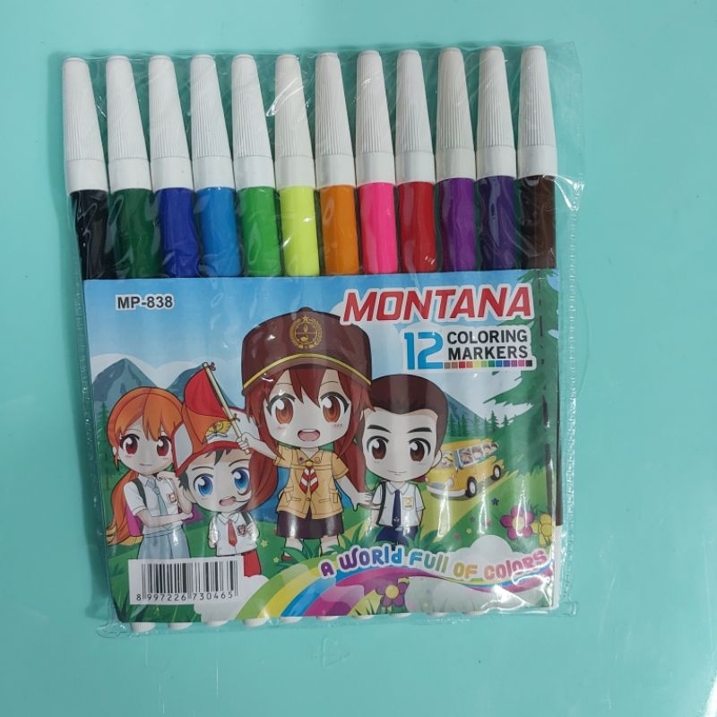 

Spidol 12 warna murah