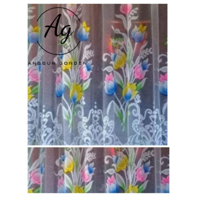 [BESET SELLER] GORDEN VITRASE MOTIF WARNA / VITRASE GORDEN WARNA / DALAMAN GORDEN Mewah/ GORDEN SIAN