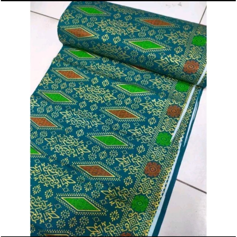 kain batik meteran batik katun prada QQ motif songket bali