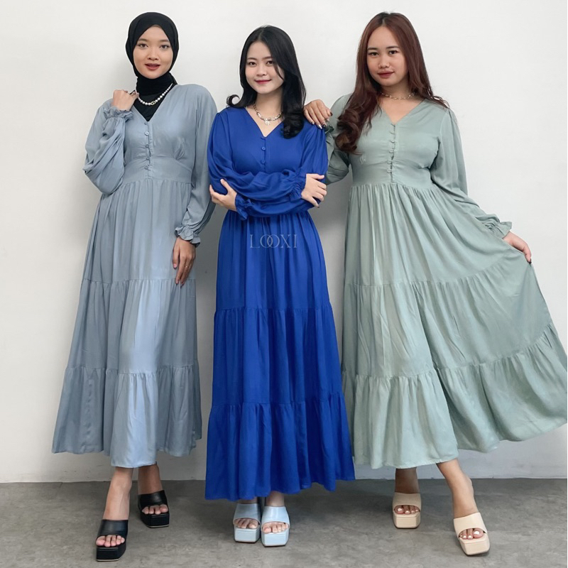 Ariel Long Dress | Hijab &amp; Busui Friendly