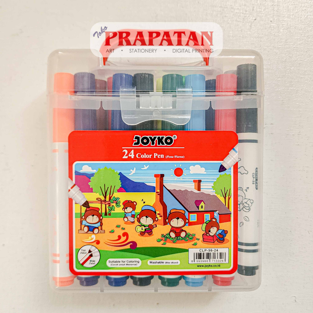 

Joyko CLP-56-24 Color Pen 24c | Pena Warna