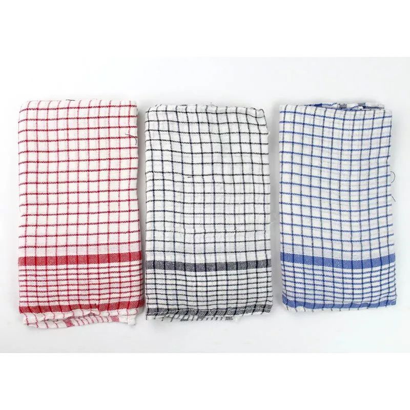 Kain Lap Dapur Atau Serbet Serbaguna Ukuran 37×37cm/Kain Lap Serbet Kotak Kotak Bisa Di Cuci Cap Dua