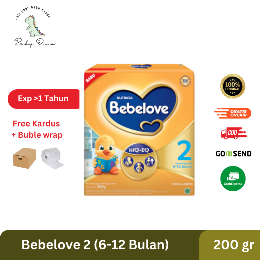 Bebelove 2 200gr - Susu Nutricial Bebelove 2