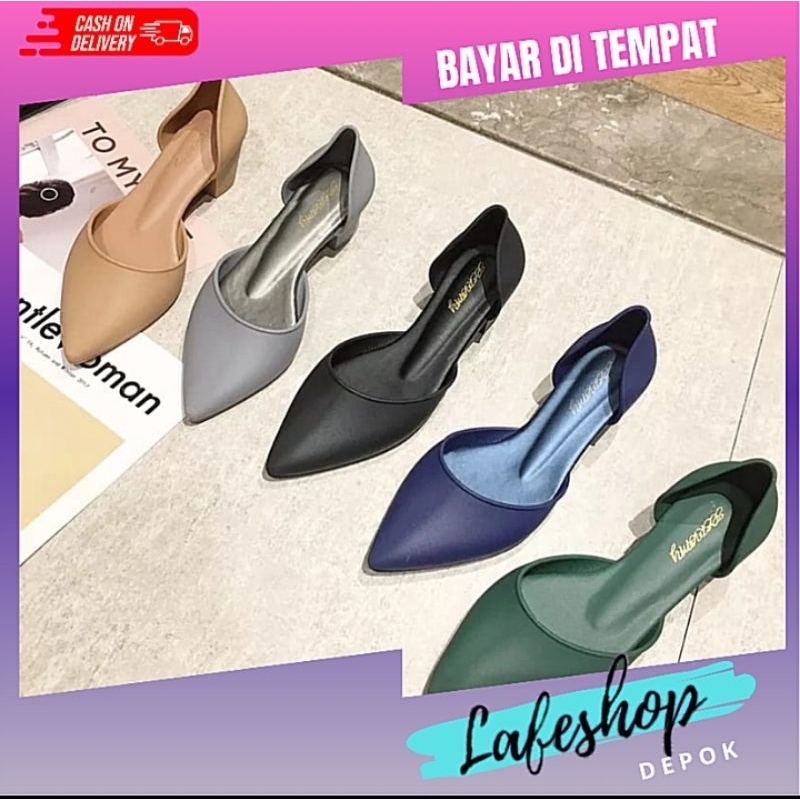 Lafeshop - Sepatu Kantor Soervimy Murah/ sepatu jelly soervimy