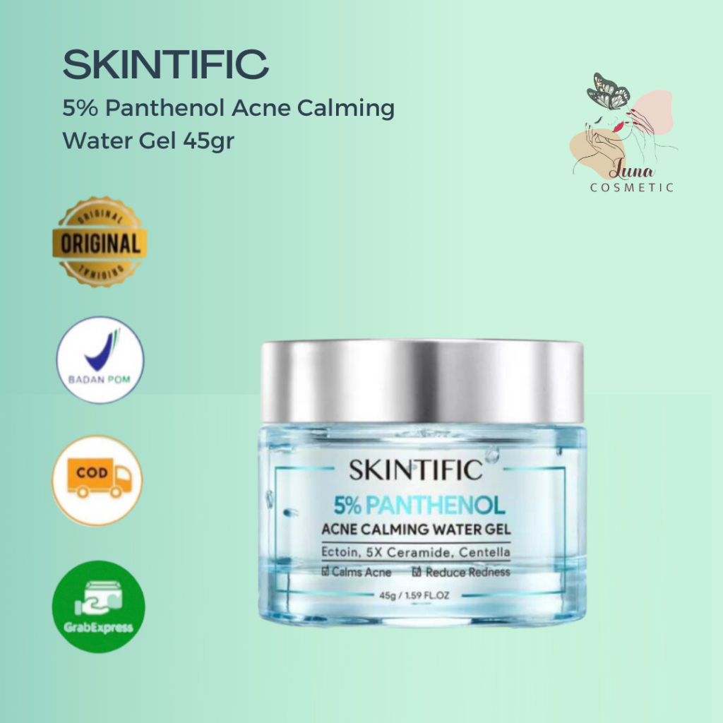 [NEW LAUNCH] SKINTIFIC 5% Panthenol Acne Calming Water Gel 45g