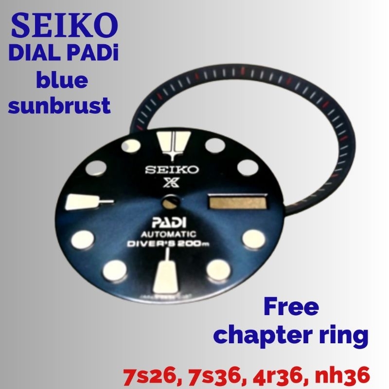 Plat Dial Seiko Padi/aksesoris jam tangan/sparepart jam tangan