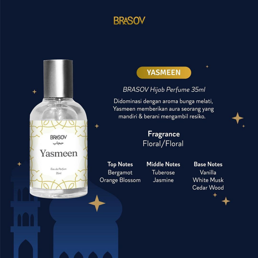 BRASOV Eau De Parfum HIJAB 35ml Series