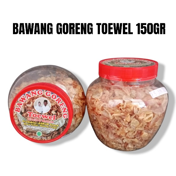 

Bawang Goreng Toewel 150g