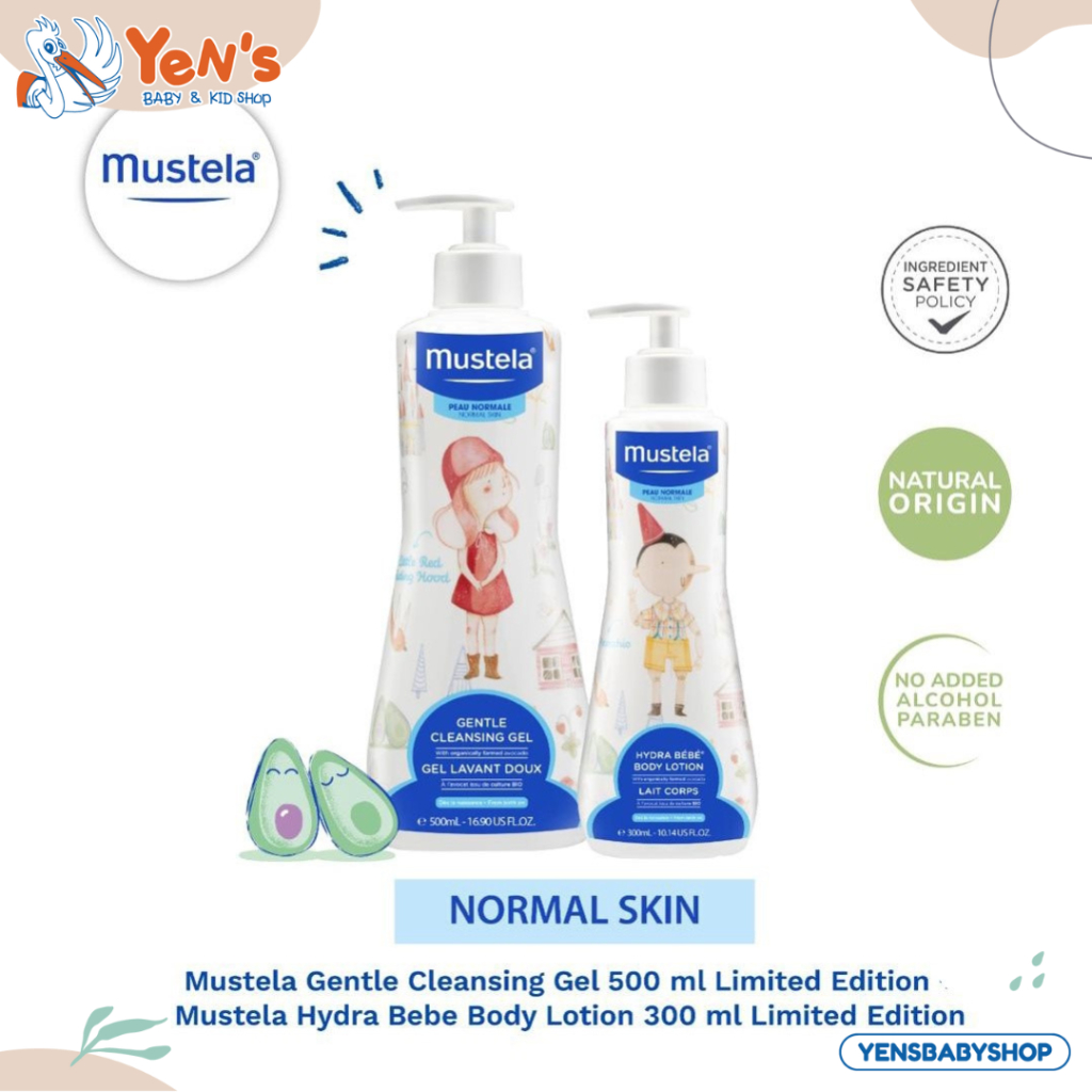 Mustela Normal Skin Limited Edition Package - Sabun dan Lotion Bayi