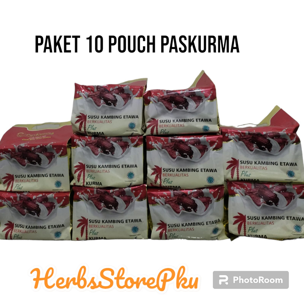 

Paskurma - Susu Ettawa kurma paket 10 pouch