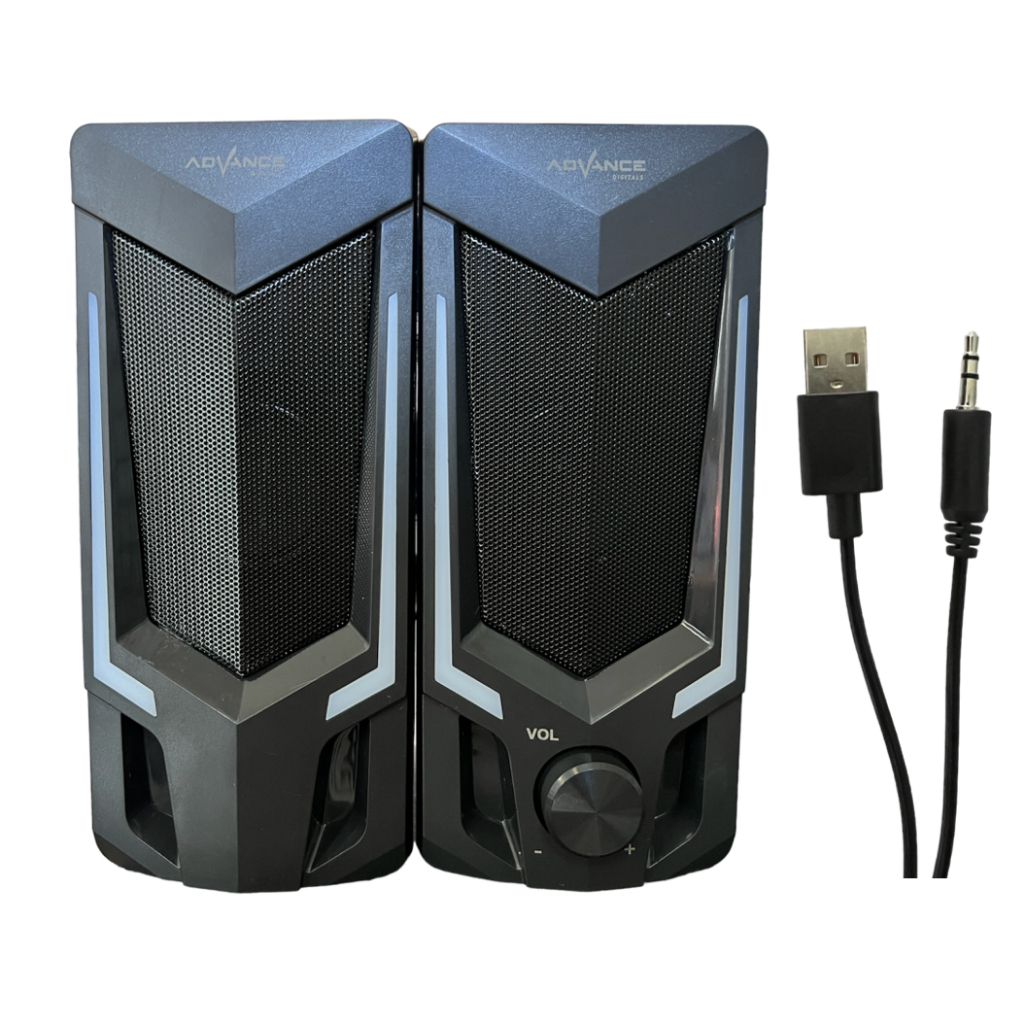 Speaker Gaming Advance CLS-107 / CLS-107BT Bluetooth RGB Super Bass