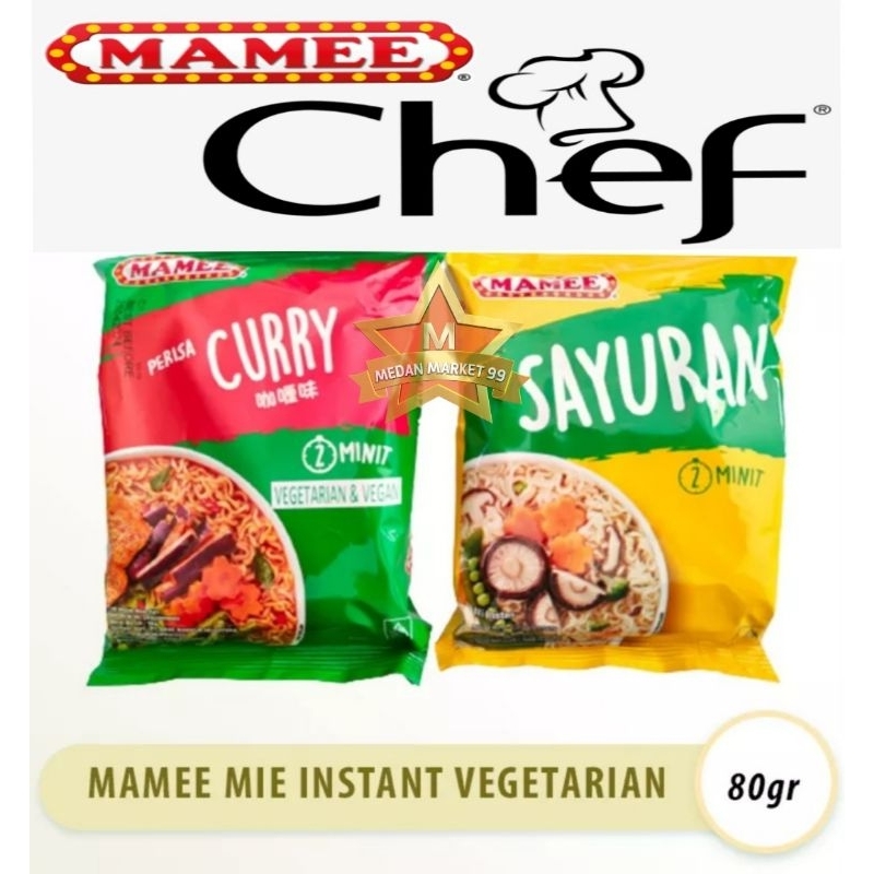 [ 100% HALAL INDONESIA ] MAMEE VEGETARIAN/ MIE INSTANT VEGE/ VEGAN INSTANT NOODLE/ MIE INSTANT/ INST