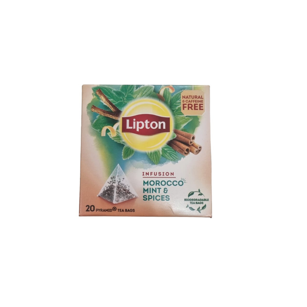 

Lipton Infusion Morocco Mint and Spices Pyramid Tea Bags