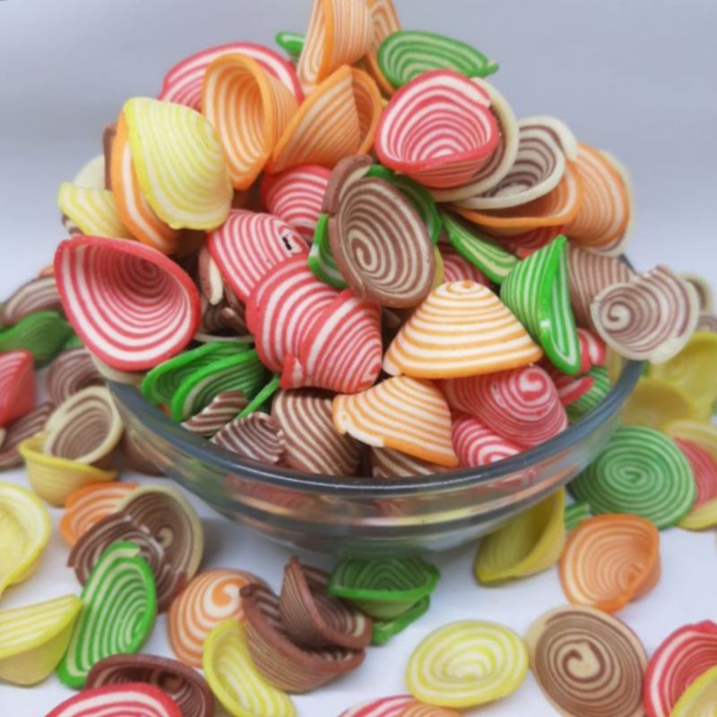 

[250gr] Snack Kuping Gajah Mini Warna Warni