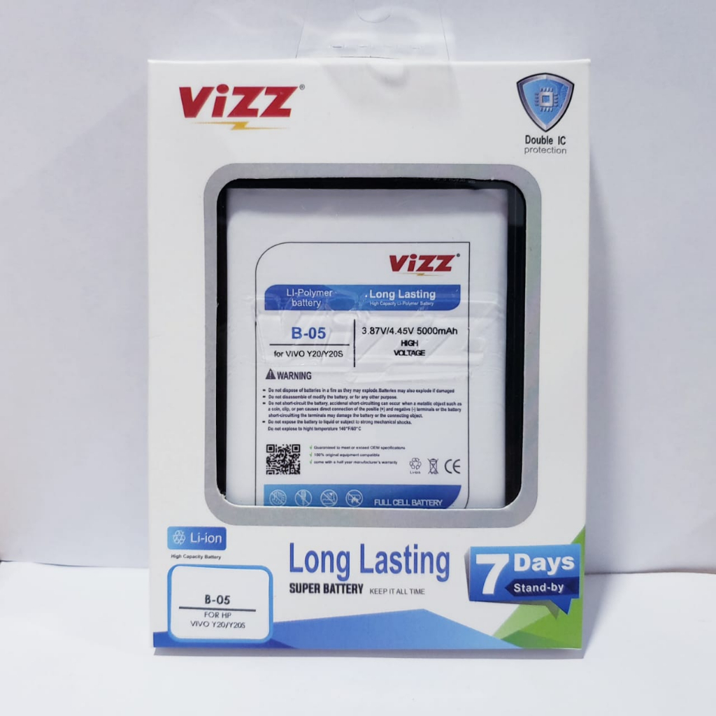 Vizz Vivo B-05 Y20 / Y20S Baterai Batre Original