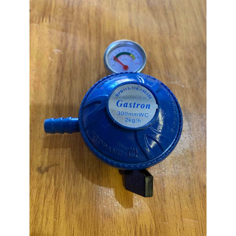 Regulator Gas + Meter Gastron