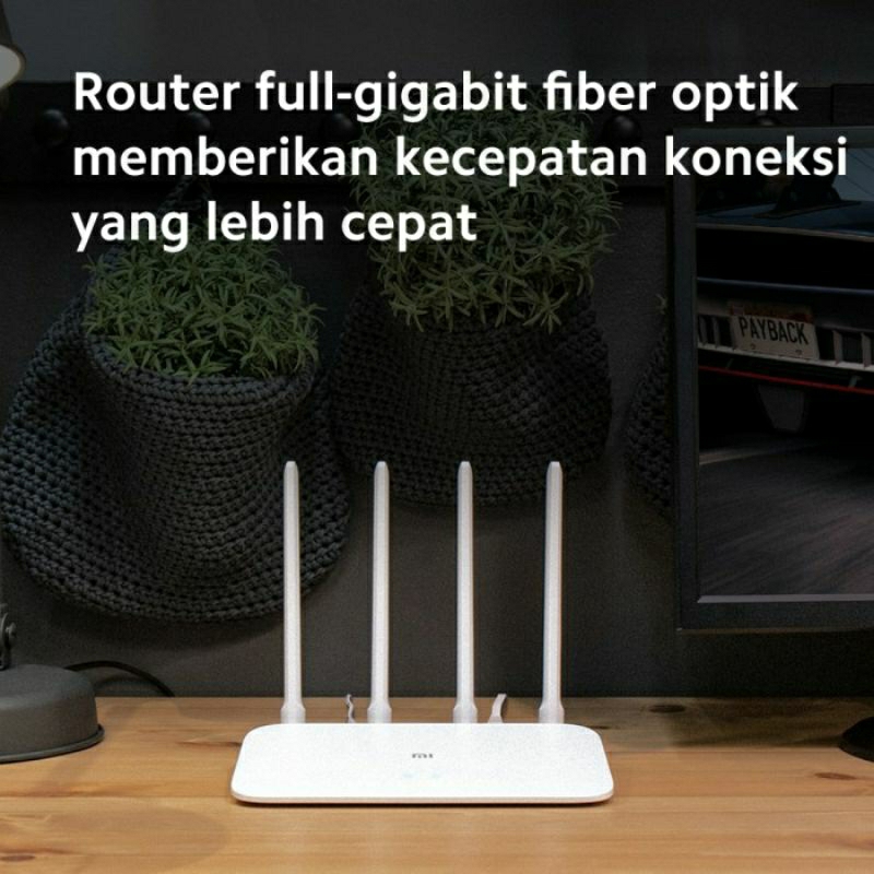 Xiaomi Mi Router 4A Gigabit 4 Antena Memori 128MB GARANSI RESMI