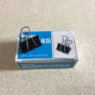 

Binder Clip No. 155 KENKO Clips Penjepit Kertas