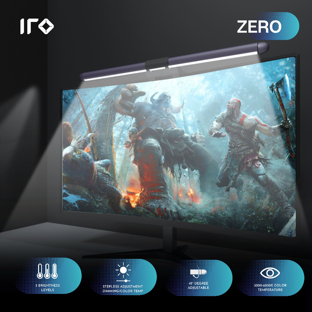 IRO ZERO Light Screen Bar - Monitor Light Bar - Lampu Monitor