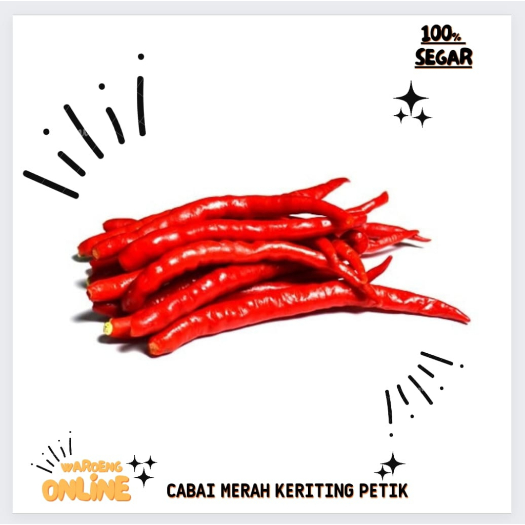 

Cabai Merah Keriting Petik Segar