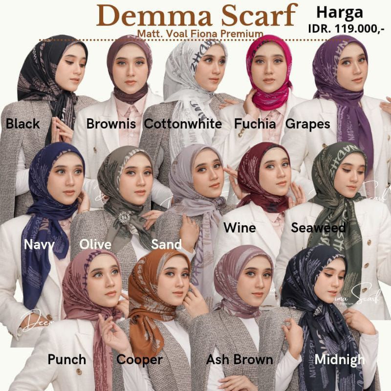 DEMMA SCARF _ NADHERA LUXURY