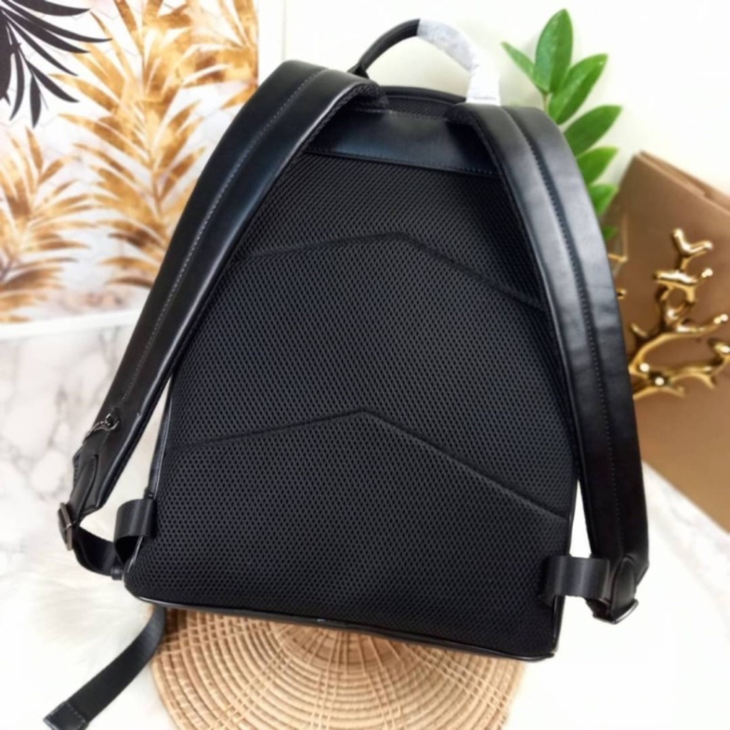 TAS PRIA CH 3001 TAS RANSEL PRIA SIGNATURE CANVAS WITH VARSITY STRIPEE