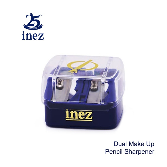 Inez Dual Make Up Pencil Sharpener