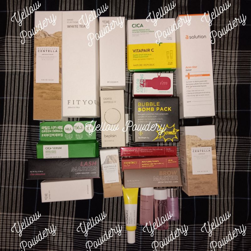 READY SALE SKINCARE & MAKEUP KOREA SKIN1004 MADAGASCAR CENTELLA AMPOULE FOAM MURAH LIPSTICK LIPTINT 