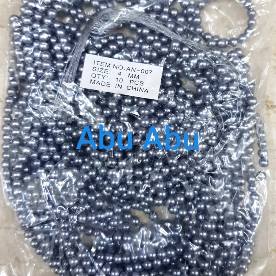 Mote Mutiara Berat 4mm-Mutsin Berat 10 string