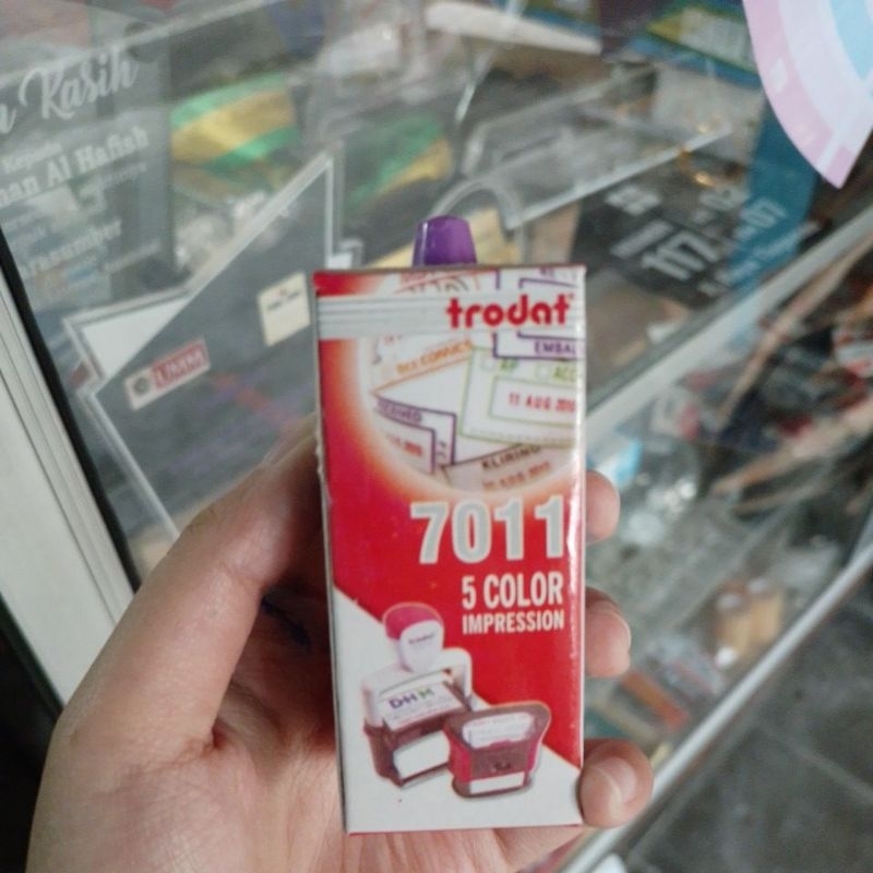 

Tinta trodat 7011 untuk media kertas warna ungu