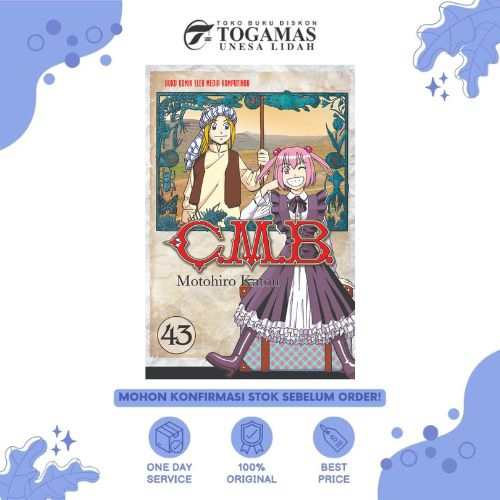 PRE-ORDER KOMIK C.M.B 39, 40, 41, 42, 43 KARYA MOTOHIRO KATOU