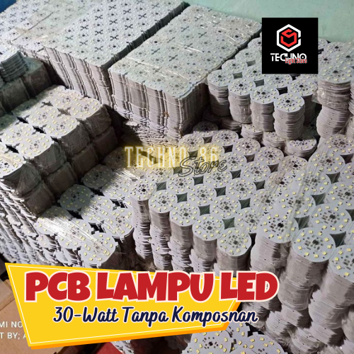 PCB Mesin Lampu LED 30 Watt - Tanpa Elco Dan Kapasitor
