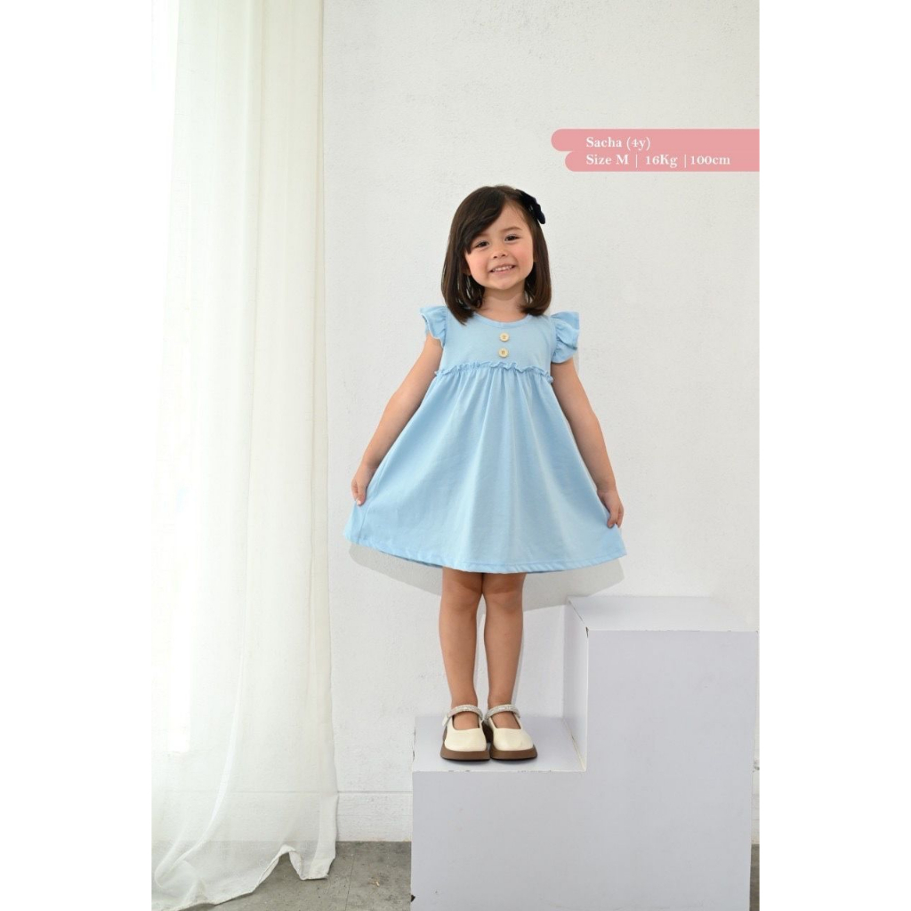 Najma Dress Ruffle Anak 1-5thn