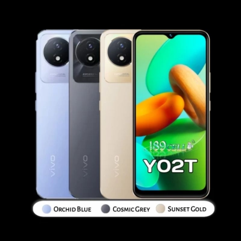 VIVO Y02T RAM 4/64 GB (4+4GB EXTENDED RAM) - VIVO Y 02T Y02 T 3/32 | Y1S 2/32 GARANSI RESMI