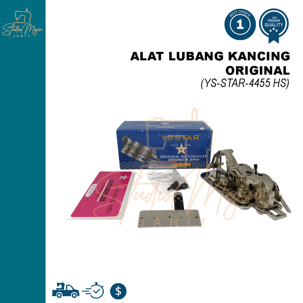 Alat Lubang Kancing YS STAR 4455 Original Mesin Industry Highspeed