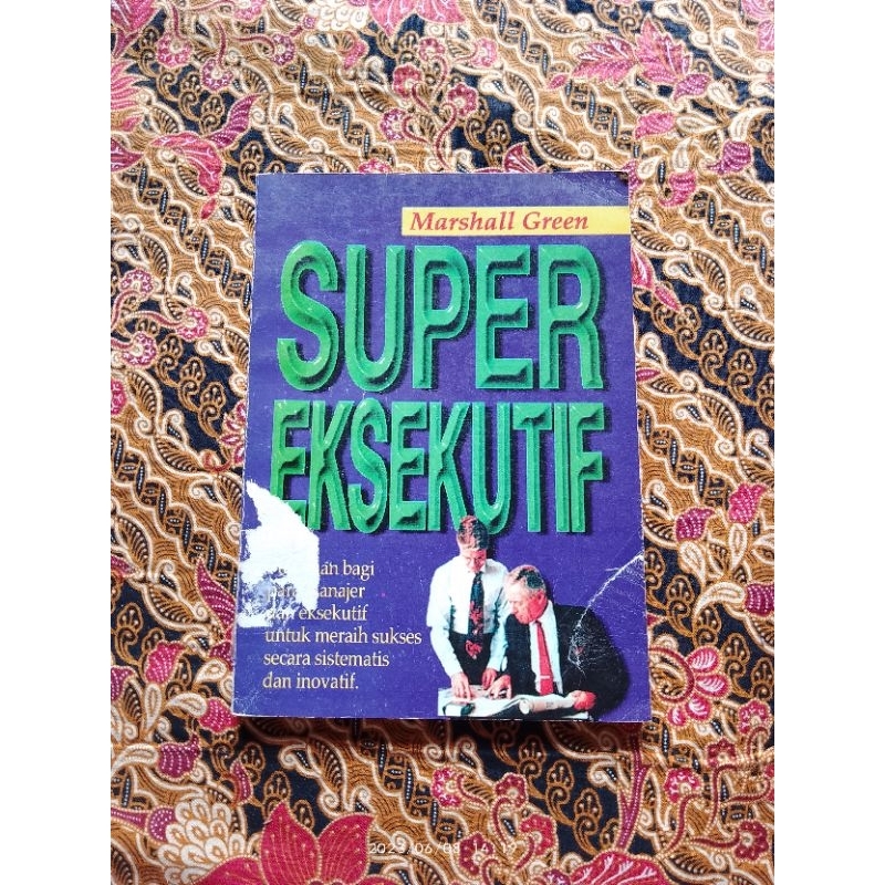 Buku Manajemen,  SUPER EKSEKUTIF @Marshall Green
