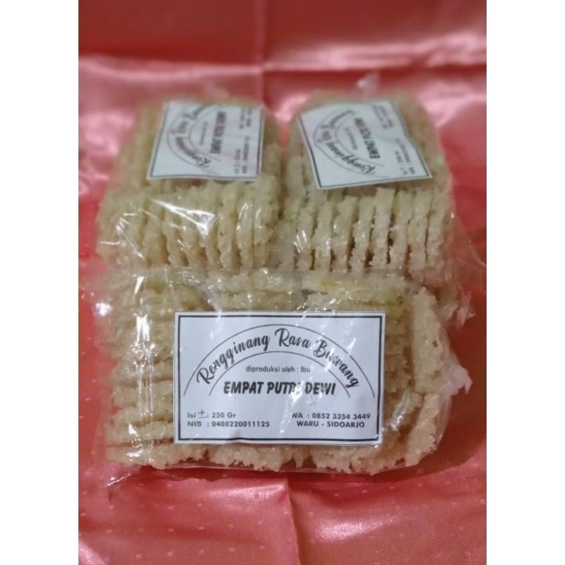 

Rengginang rasa bawang (tanpa jemur)