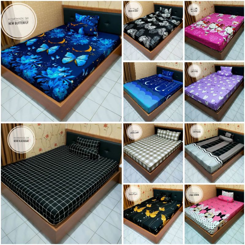 SPREI POLOS AESTHETIC KOTAK 180 ,160 , 120 HOME MADE