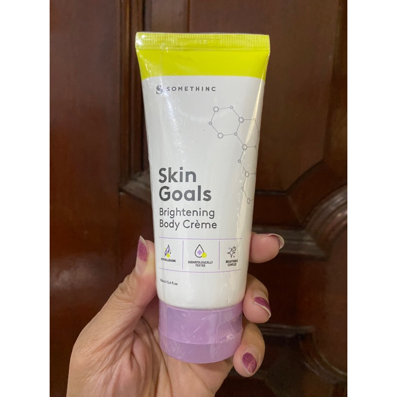(Promo Near expired) SOMETHINC SKIN GOALS Brightening Body Creme 100ml