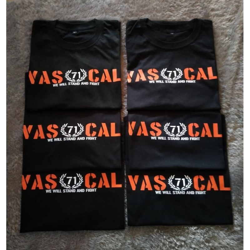 kaos Vascal (by request sablon satuan)