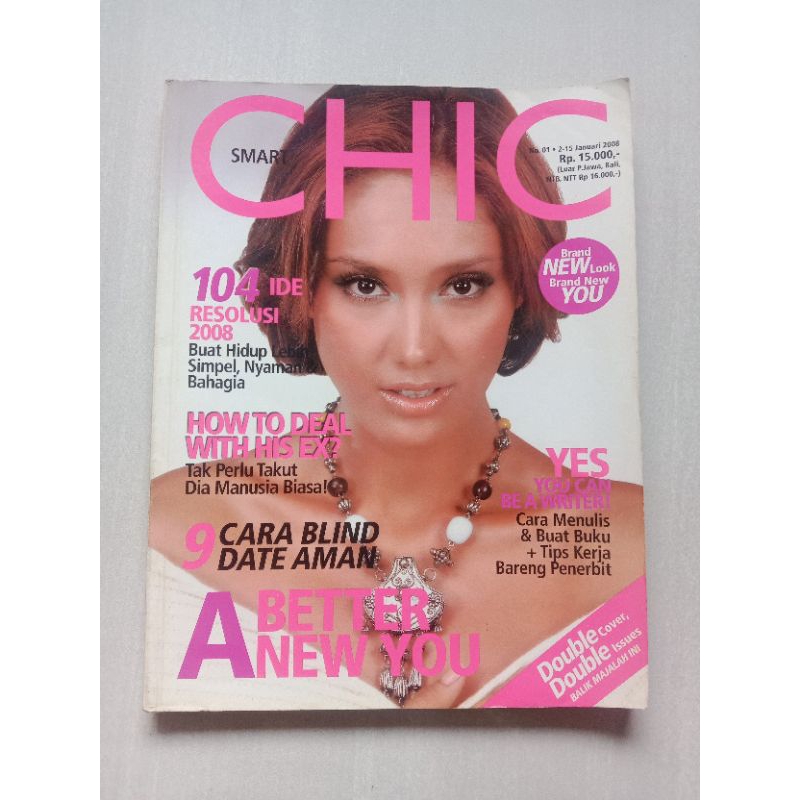 MAJALAH CHIC SMART EDISI JANUARI 2008 COVER BYE FAHRANI