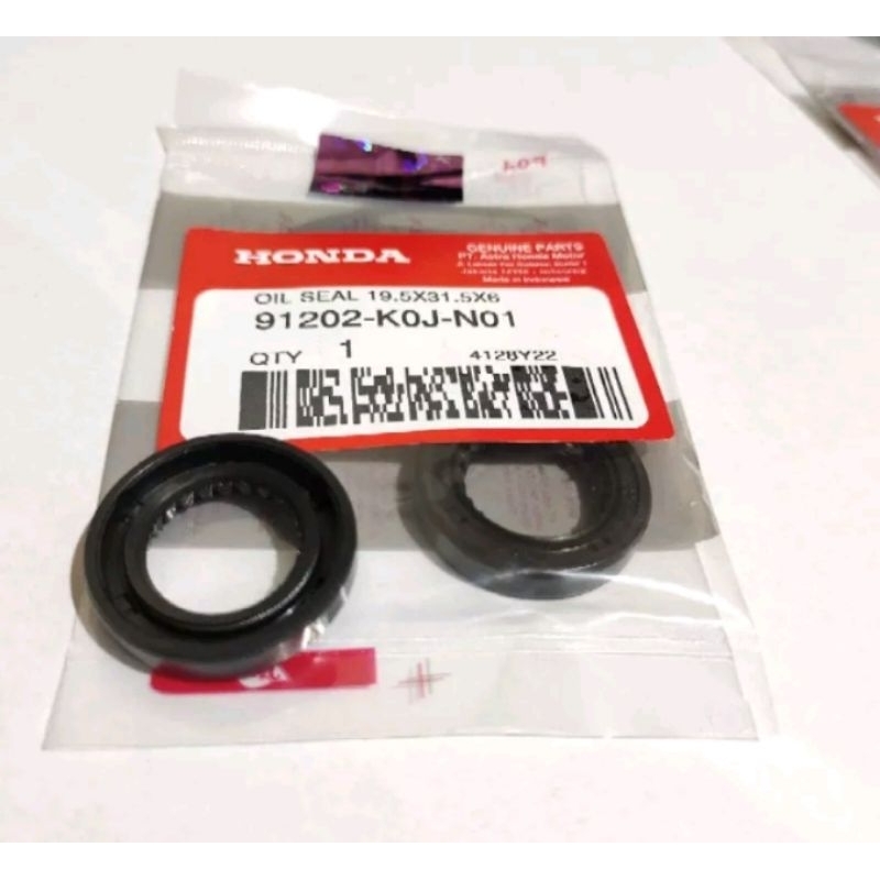 91202--K0J-N01 Original Sil As Kruk 19.5x31.5x6 Honda Beat K1A Genio Scoopy K2F. 91202K0JN01