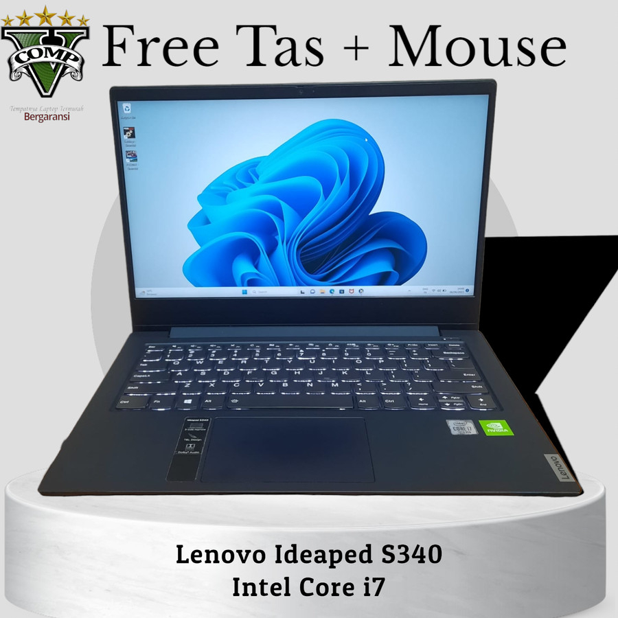 Laptop Lenovo Idepad S340 81N9, Intel Core i7 - 10510U, Gen 10Th, DualVga Nvidia Geforce MX450 2Gb, 