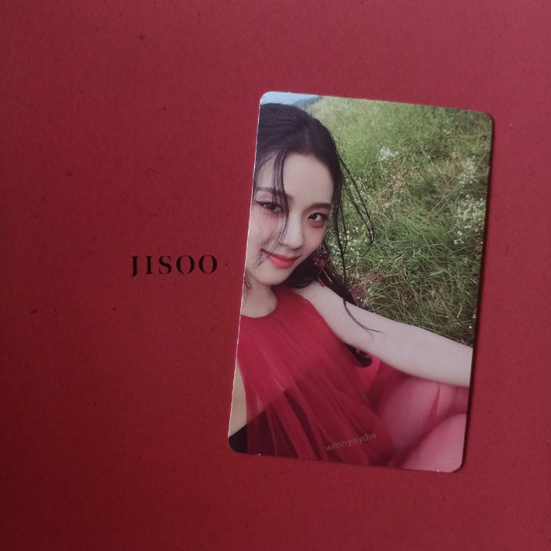 PC PHOTOCARD JISOO Album ME pob ktown