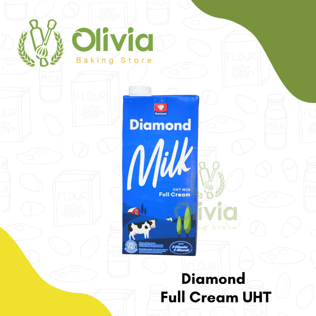 

Susu UHT Full Cream Diamond 1L READY STOCK