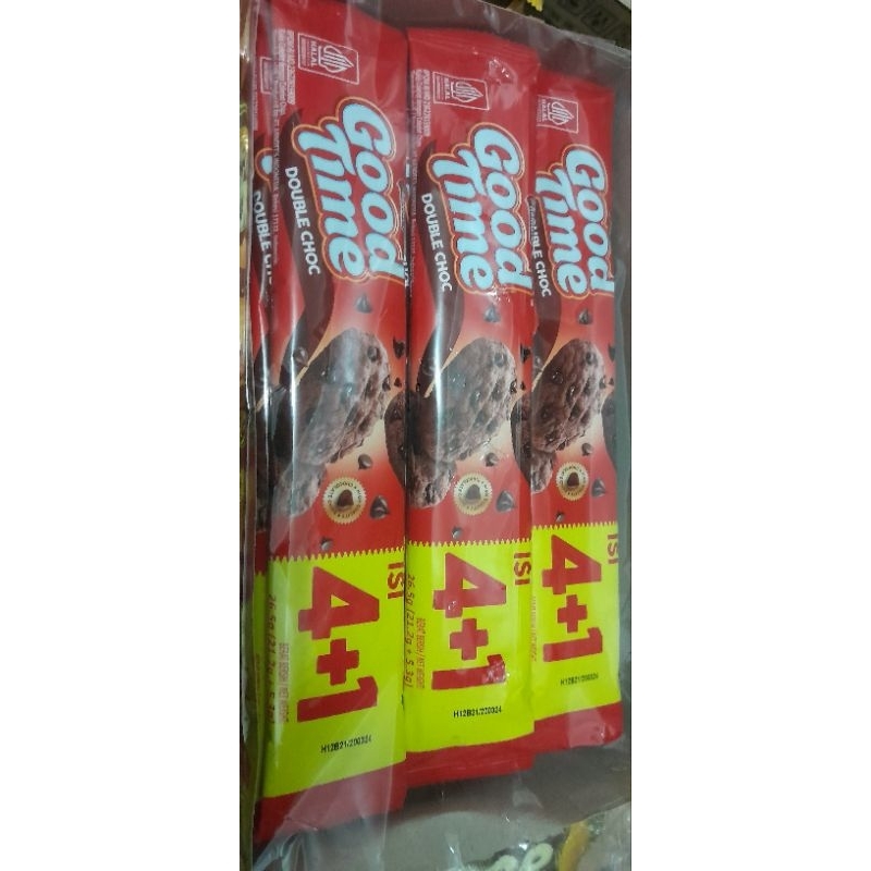 

GOODTIME DOUBLE CHOC 1 BOX ISI 12 PCS