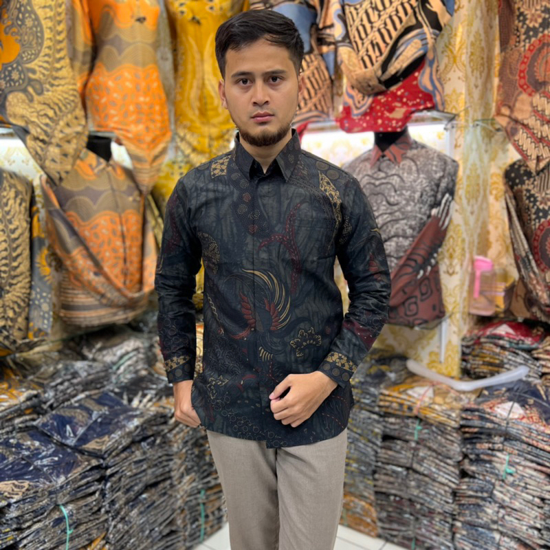 Batik SLIMFIT PREMIUM PRIA SETYA BUNAYYASTORE PRABU LASKALA